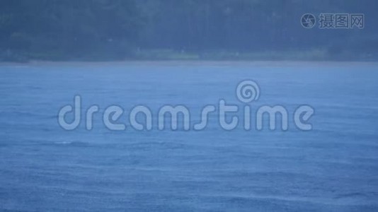 海上多雨多雾天气视频