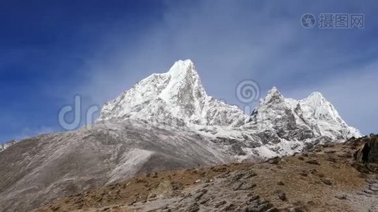 喜马拉雅山高山日出4k视频