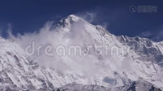 喜马拉雅山尼泊尔4k视频