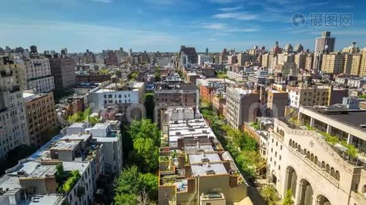 纽约曼哈顿上城屋顶观景台视频