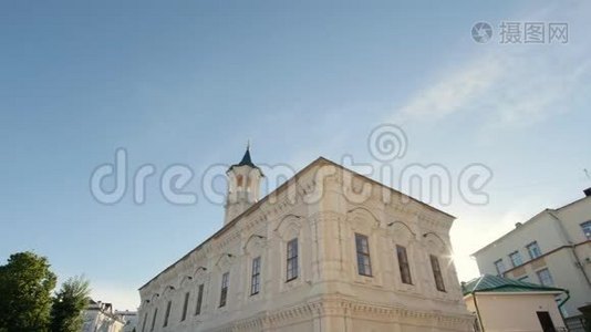 俄罗斯喀山，2017年6月27日，市中心的阿帕纳耶夫斯卡亚清真寺视频