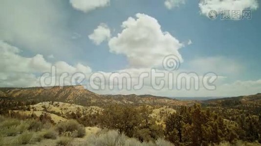 布莱斯峡谷国家公园沙漠景观视频