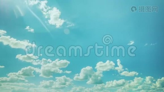 蓝天，白云，阳光视频