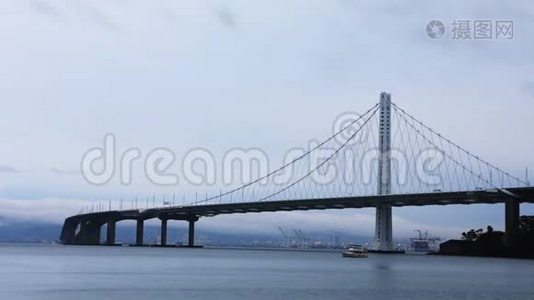 旧金山时代€“奥克兰湾大桥4K视频