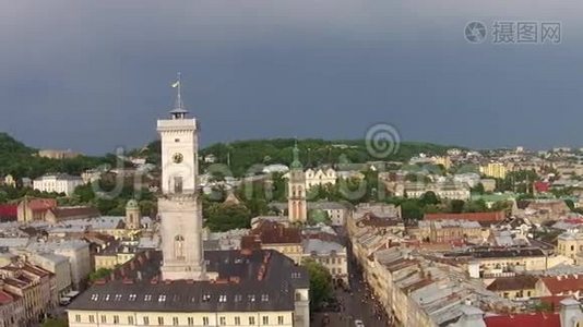 利沃夫市政厅视频