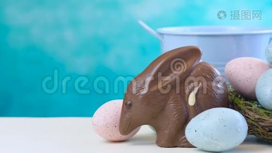 澳大利亚牛奶巧克力Bilby复活节彩蛋加蛋巢视频