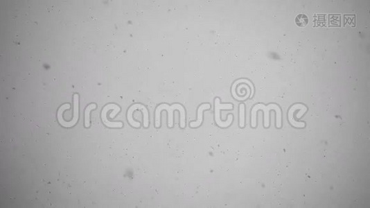 降雪颗粒冬季背景4k视频视频