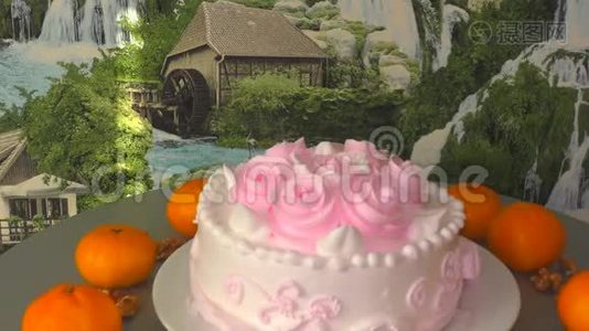 节日蛋糕视频