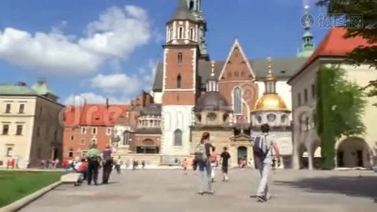 克拉科夫城堡瓦维尔4K视频