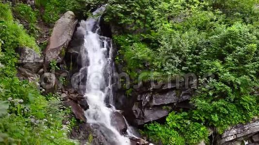 高山瀑布视频