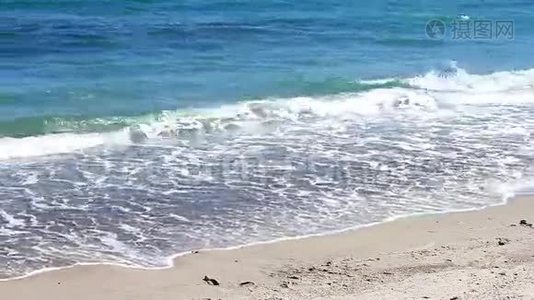 美丽的海滨-休息的地方视频