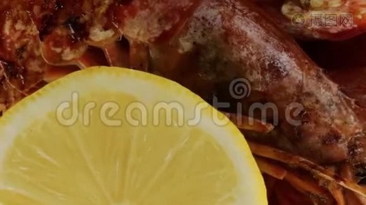 阿根廷国王烤虾视频