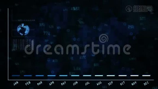 以增长图表向股东提交年度报告视频