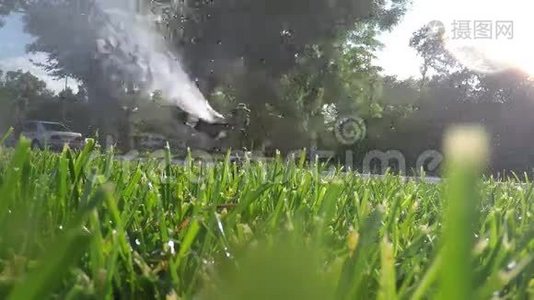 自动草坪灌溉视频