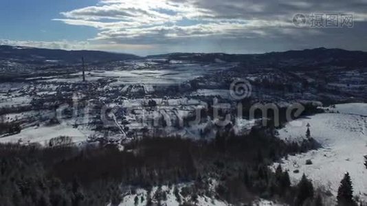 冬天的山村，飞越5视频