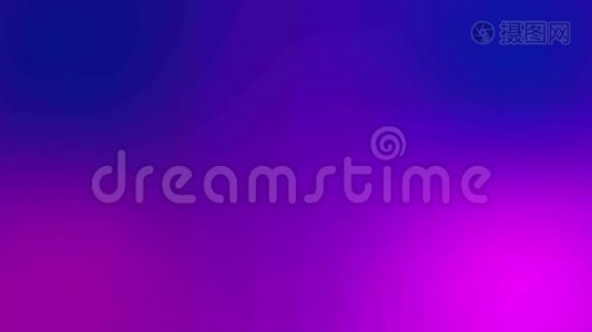 蓝紫运动渐变背景.. 平滑的蓝色和紫色的动画。视频