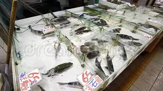 香港新鲜海鲜市场视频