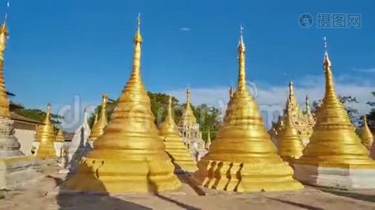 缅甸TaunggyiKakku的金塔视频