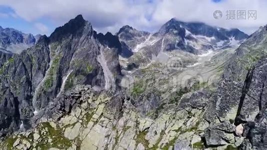 在塔特拉山飞行视频