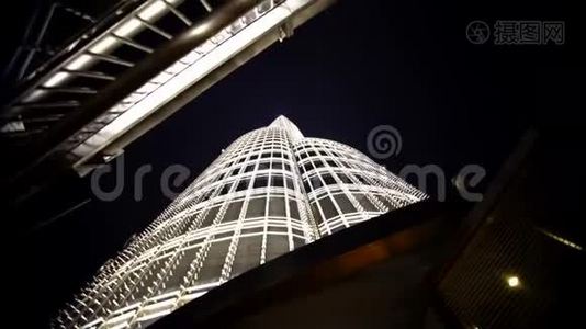 阿拉伯联合酋长国迪拜美丽建筑视频