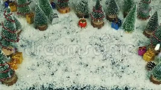 Buon Natale意大利语的Stop-motion动画英文圣诞快乐视频