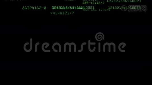 移动绿色数字视频