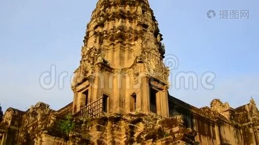 重出石庙遗址-柬埔寨吴哥窟视频