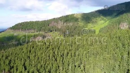 飞越高山索道.视频