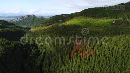 飞越高山索道.视频