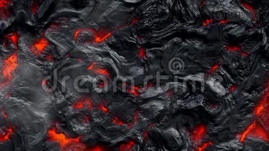 熔岩景区火山热视频