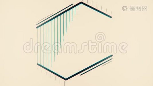 倒计时领导图形10到0。 数字从1到10。 用彩纸停止运动动画.. 倒计时电影视频