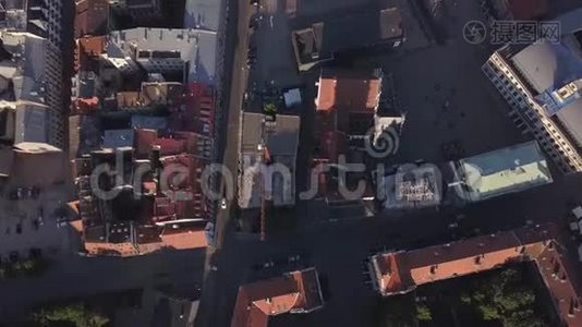 从空中俯瞰老里加市视频
