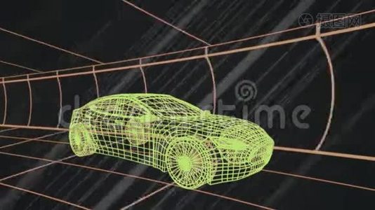 汽车三维技术图纸视频