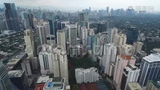 菲律宾马尼拉马卡蒂市。视频