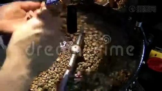 咖啡烘焙机视频