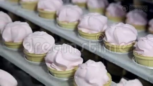冰淇淋自动生产线视频