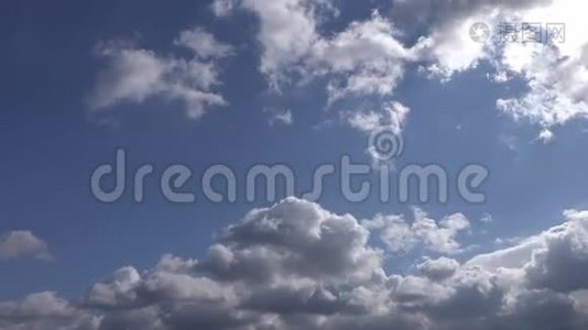 蓝天和云彩视频