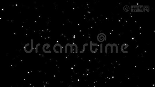 夜空有星星动画背景视频