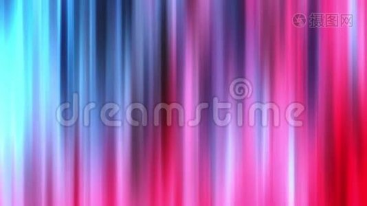 无缝环线抽象彩色几何梯度条纹线技术运动。 粉红色和蓝色对角线条纹视频视频
