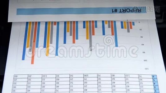 打印机打印业务报告视频
