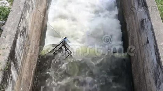 农普拉莱水库防洪闸视频