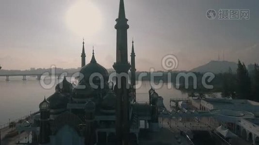 水晶清真寺。视频