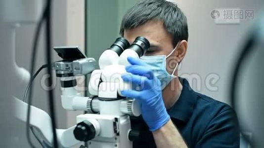 牙科显微镜视频