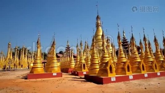 缅甸的金庙.视频