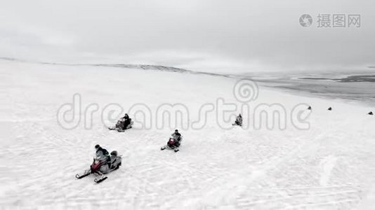 冰岛雪上摩托之旅视频