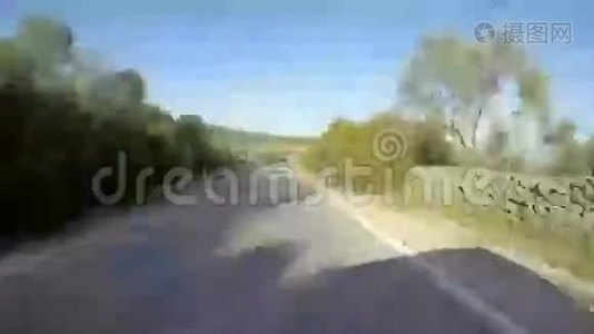土耳其街道上的戈普罗交通视频
