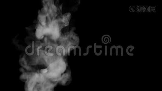 烟雾，蒸汽，蒸汽，雾，现实烟雾云最适合用于合成，4k，使用屏幕模式混合，蒸汽视频