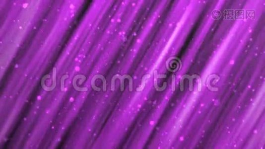 紫色运动线。视频