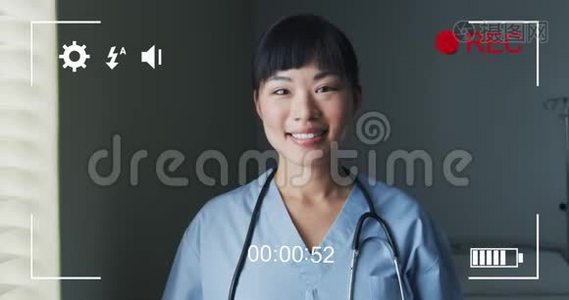 用数码相机拍摄医生视频