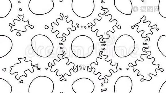 齿轮轮廓视频